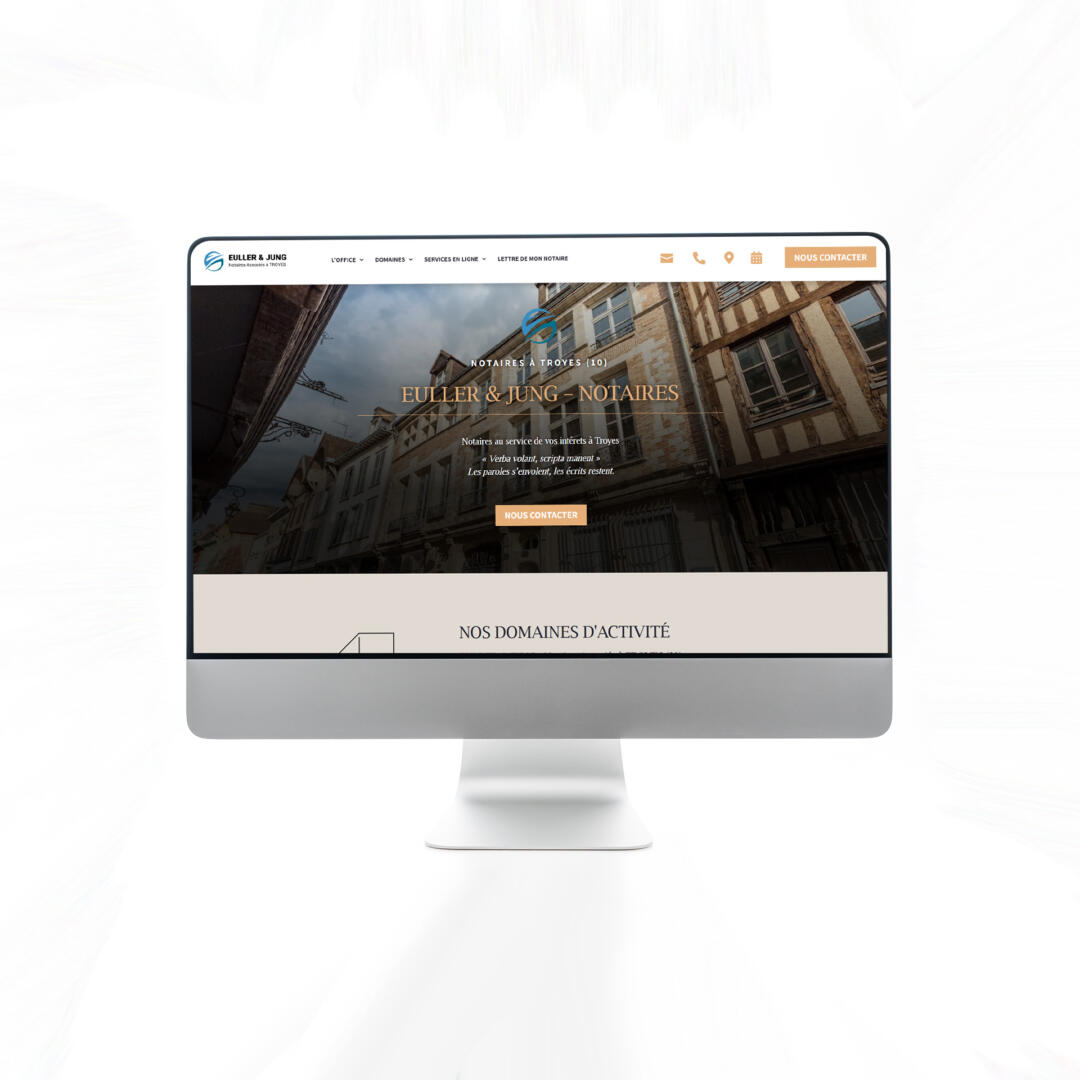 Création de site web vitrine - EULLER & JUNG
