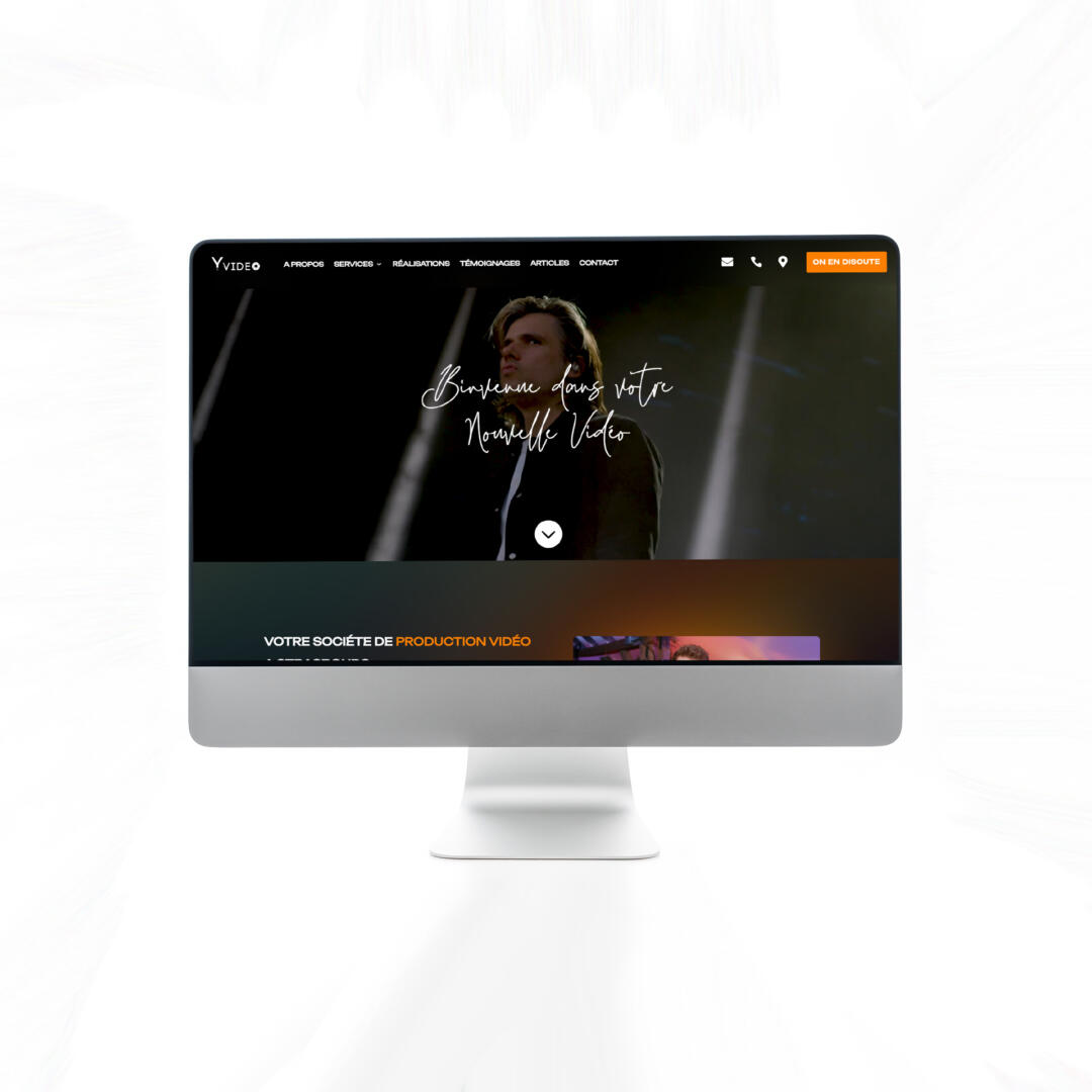 Création de site web vitrine - Yvidéo